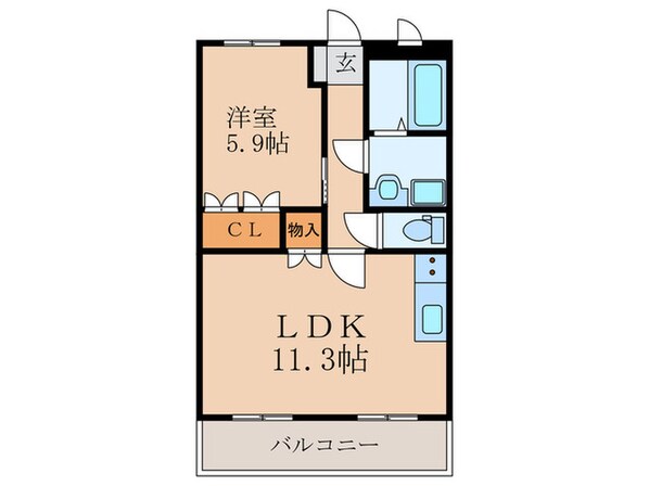 ルーチェ・フォレの物件間取画像